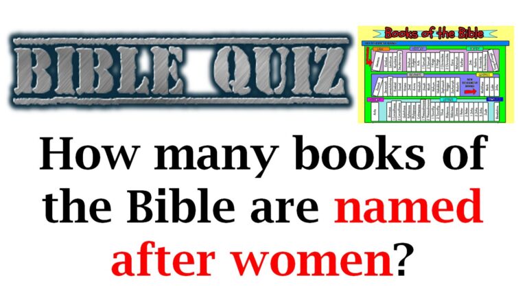 Books Of The Bible Named After Females - Bible Wisdom Hub