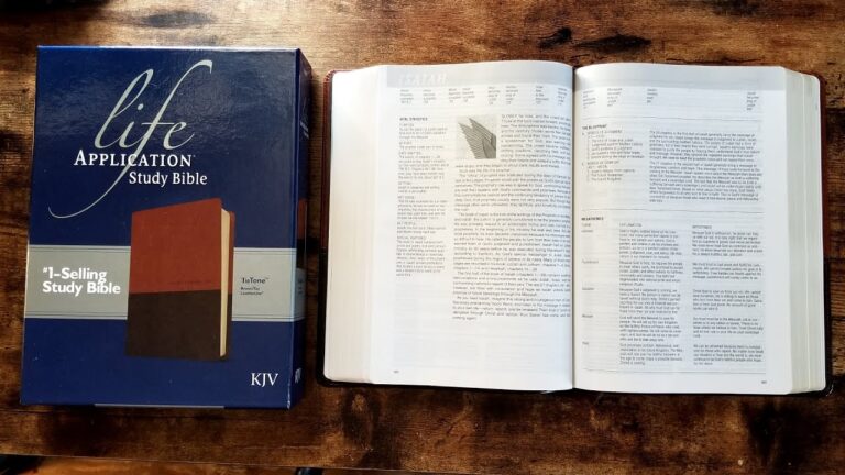 Life Application Study Bible King James Version - Bible Wisdom Hub